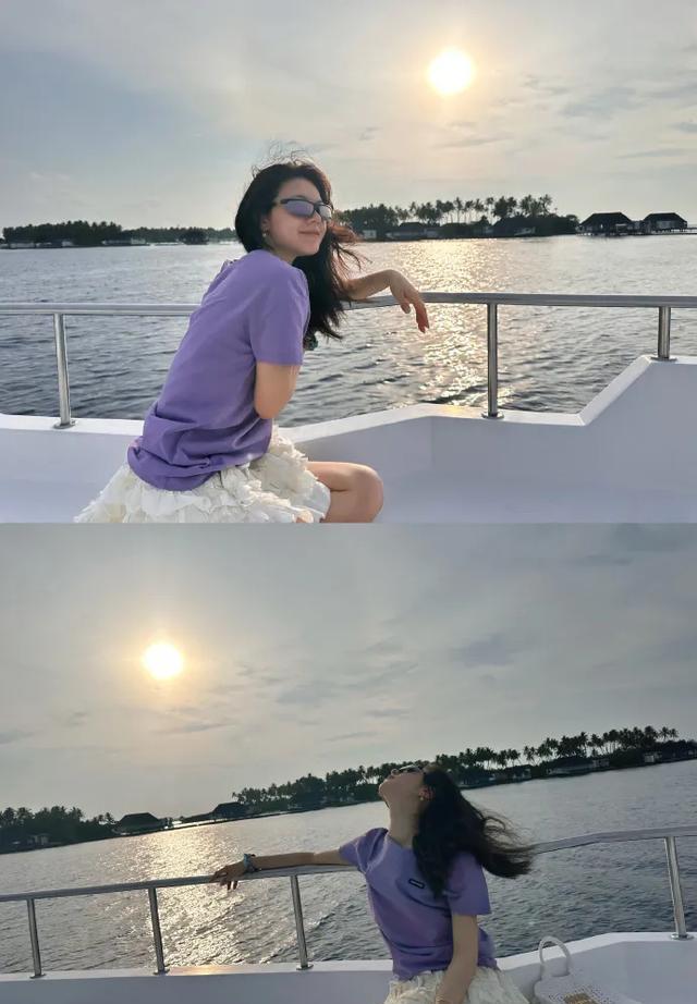 赵今麦度假造型